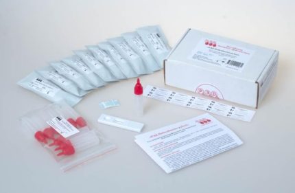 ТЕСТ-СИСТЕМА ДЛЯ ОПРЕДЕЛЕНИЯ ГРИППА А И B (Influenza A+B)"РЭД" №10